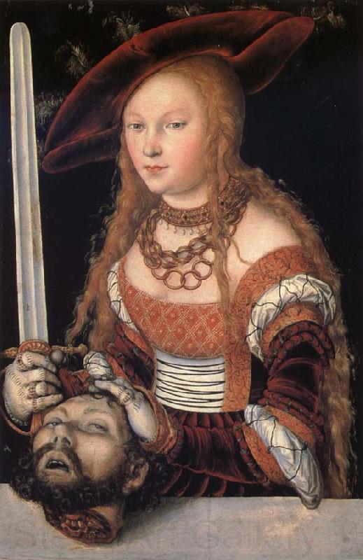 Lucas Cranach the Elder Fudith with the head of Holofernes France oil painting art